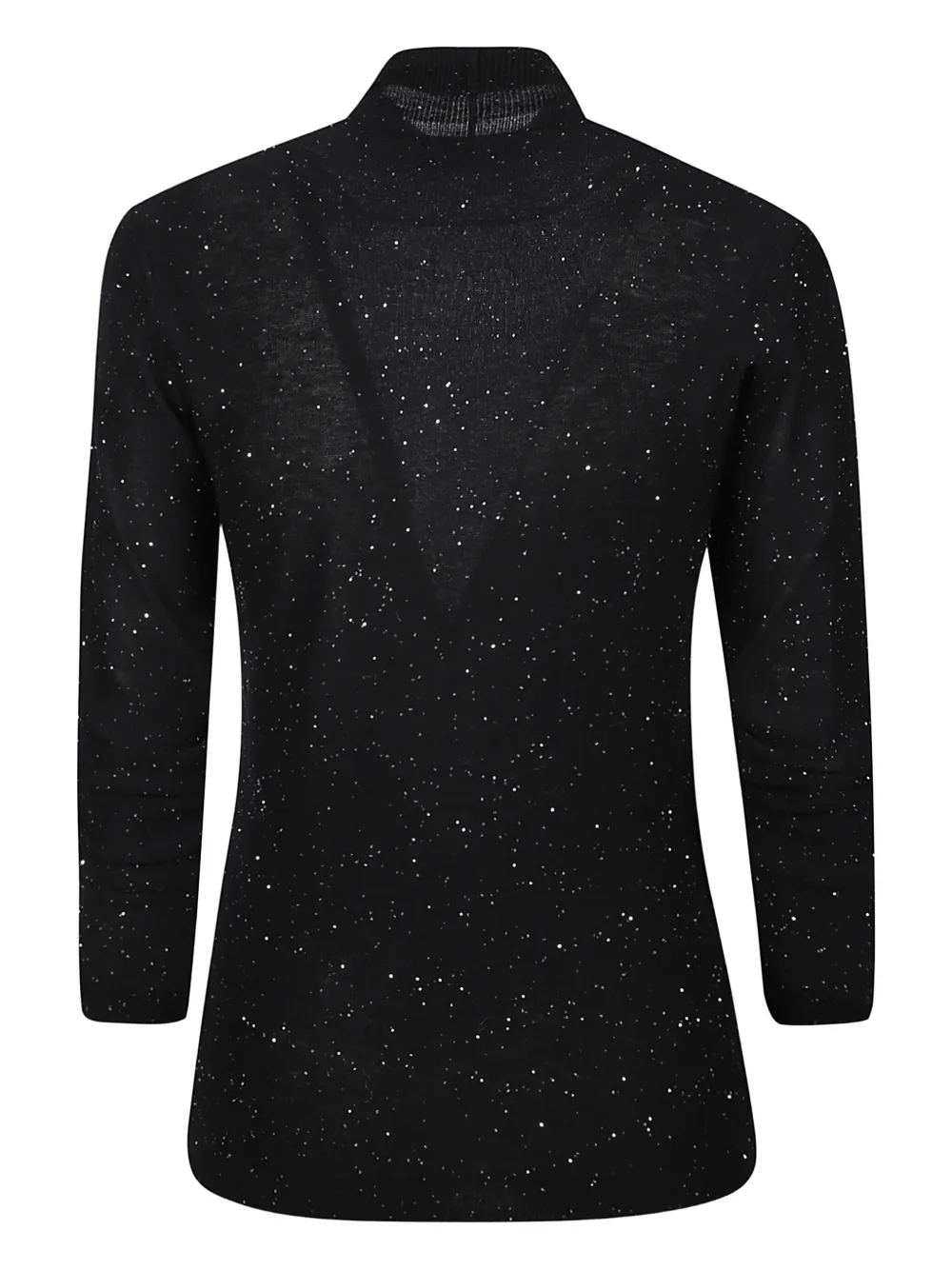 Fabiana Filippi Glitter Jumper In Black