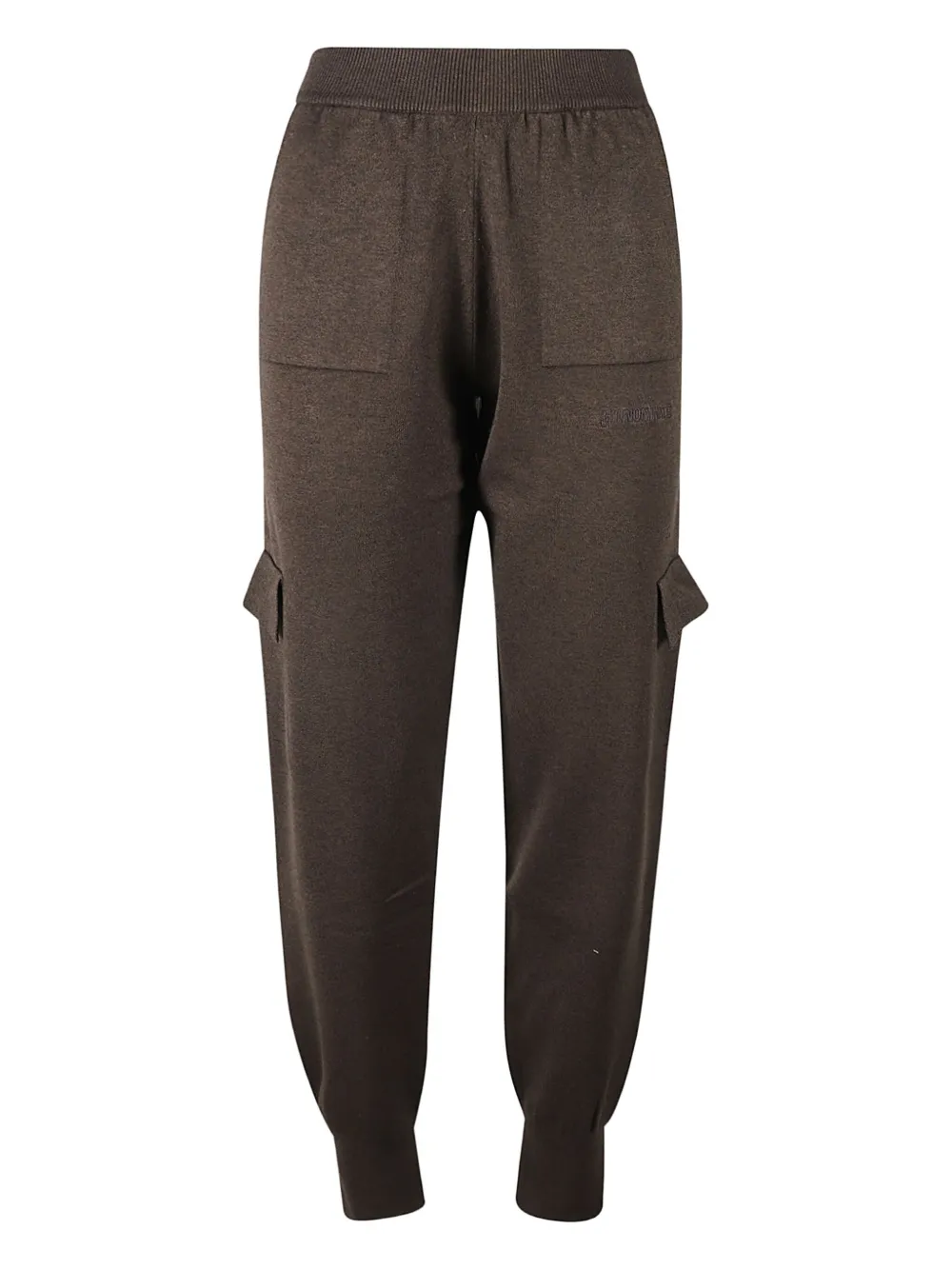 HINNOMINATE pocket-detail knitted pants | Brown | Image 1