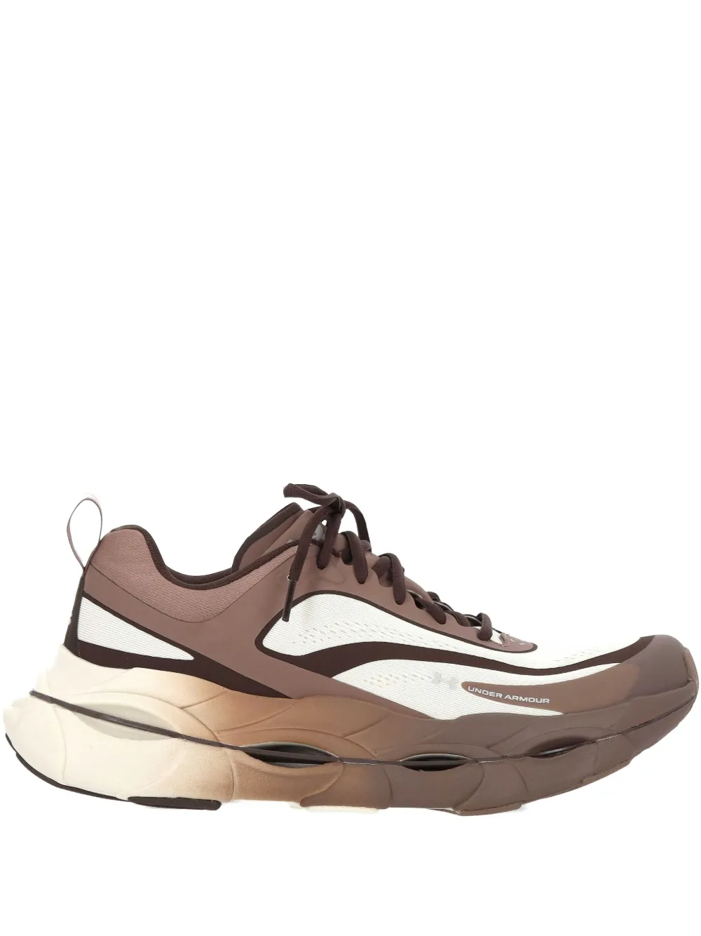 Under Armour lace-up chunky-sole sneakers | Brown | Image 1