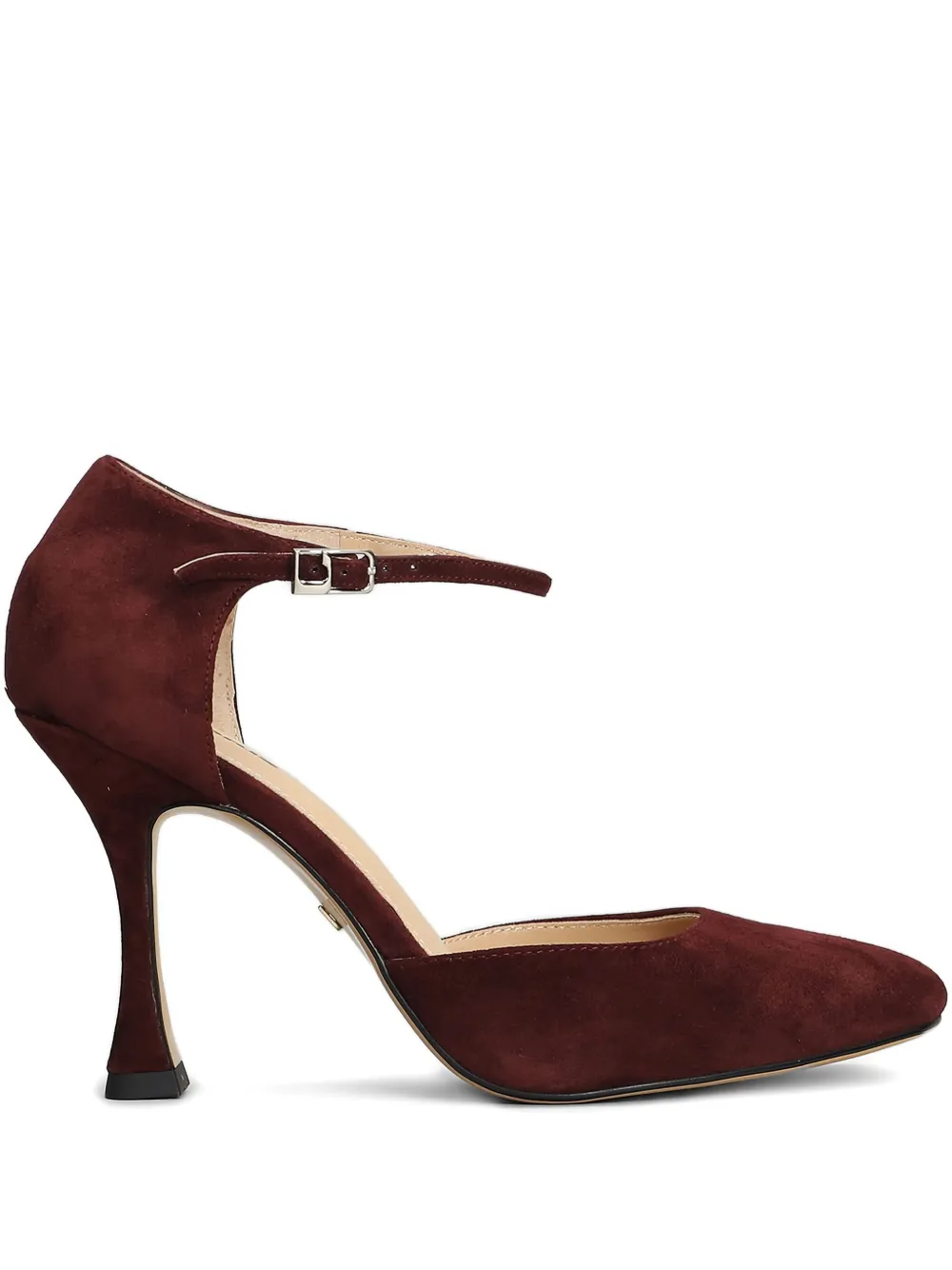 Lola Cruz Elane pumps met enkelbandje Rood
