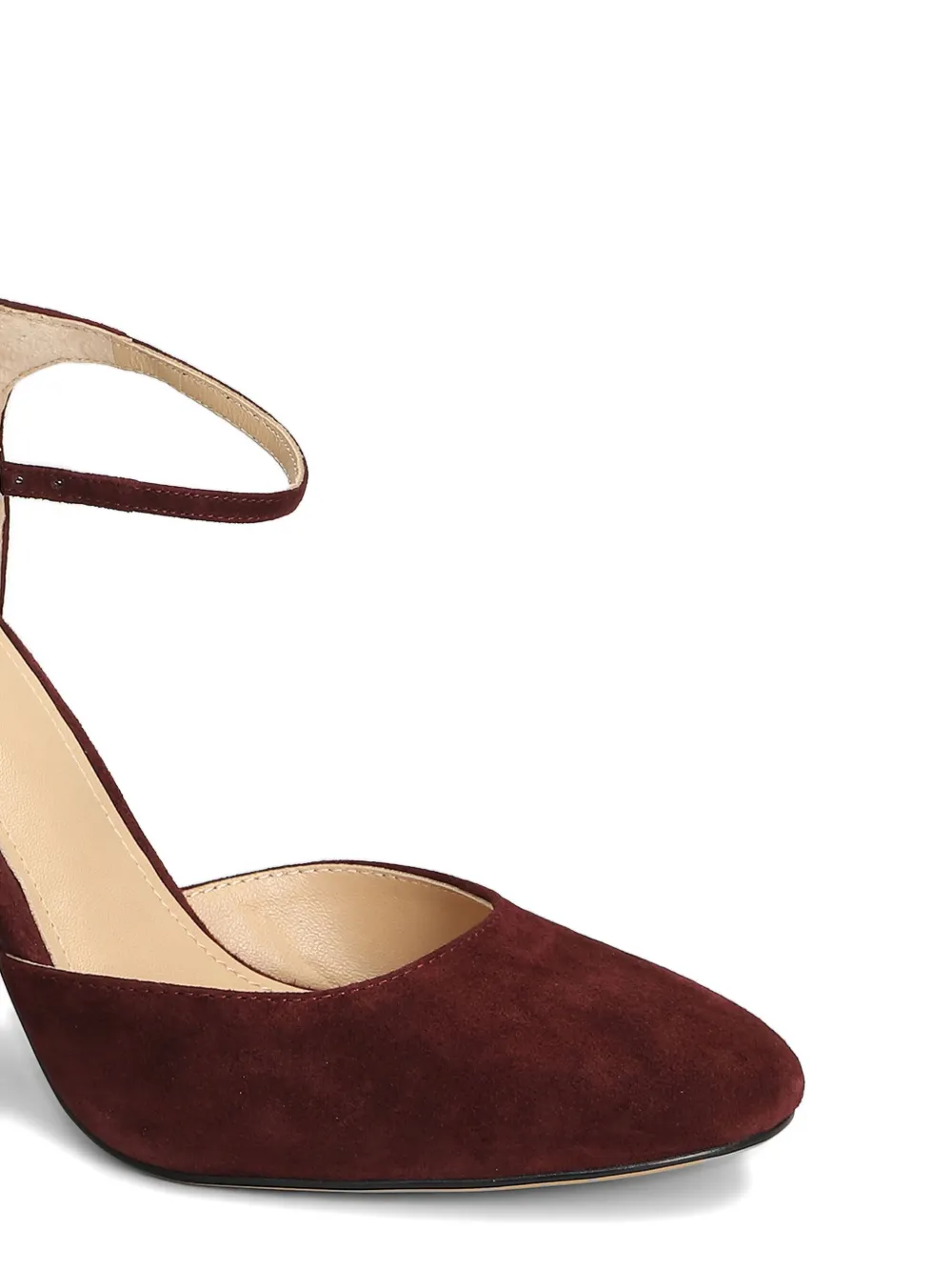 Lola Cruz Elane pumps met enkelbandje Rood