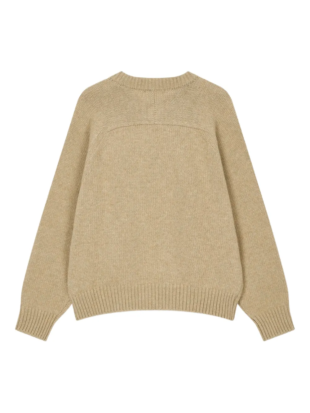 Studio Tomboy Raglan-sleeves Sweater In Neutral