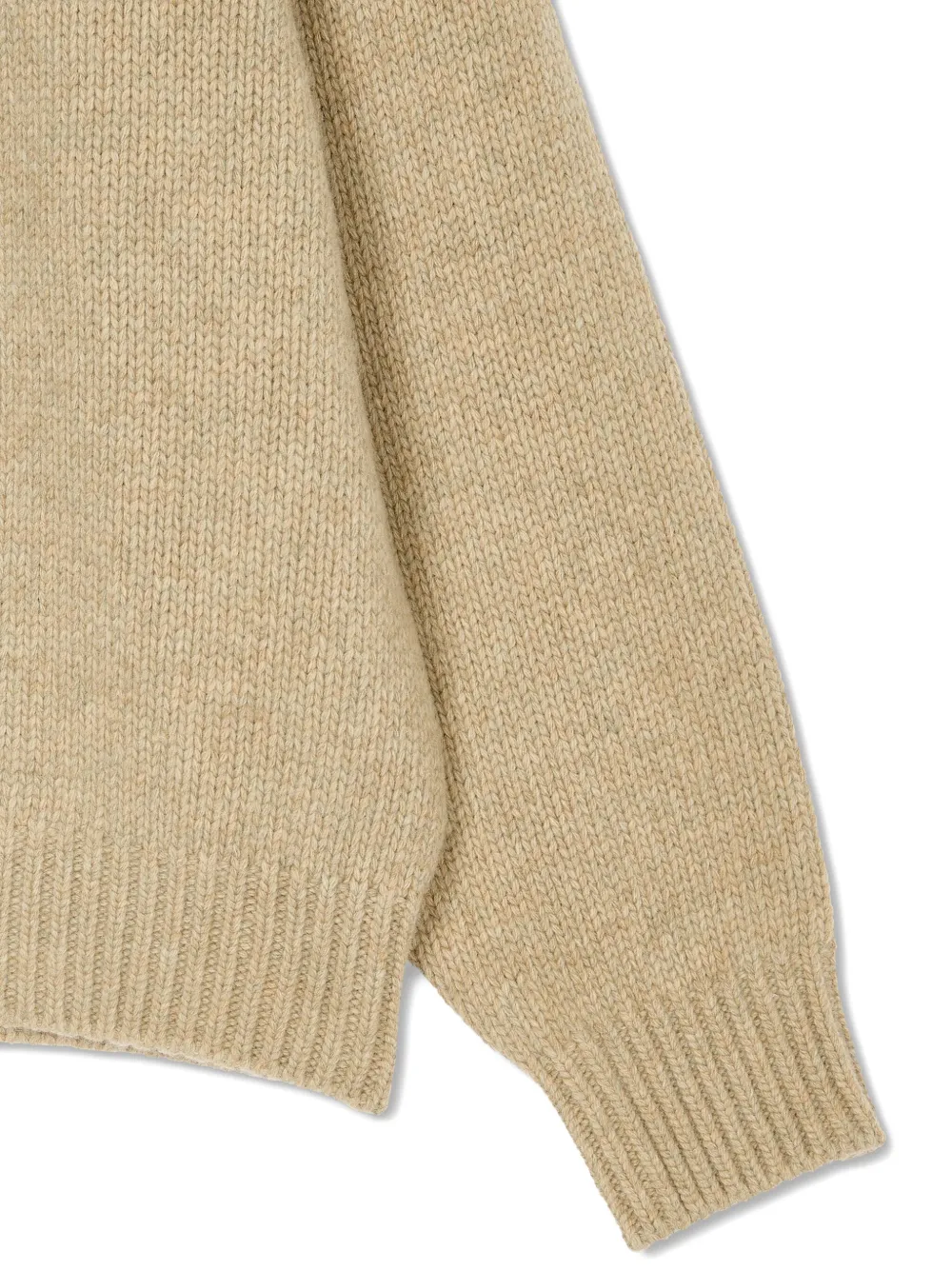 Studio Tomboy Raglan-sleeves Sweater In Neutral