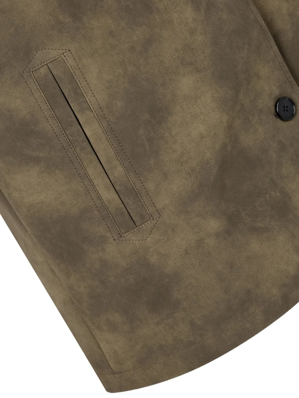 STUDIO TOMBOY Jack van imitatie suède Bruin