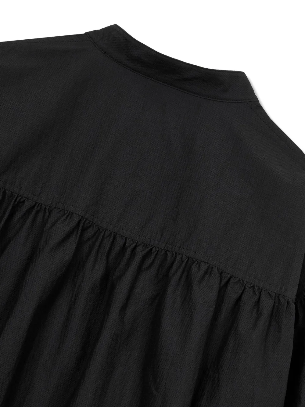 Shirring-Detail Shirt