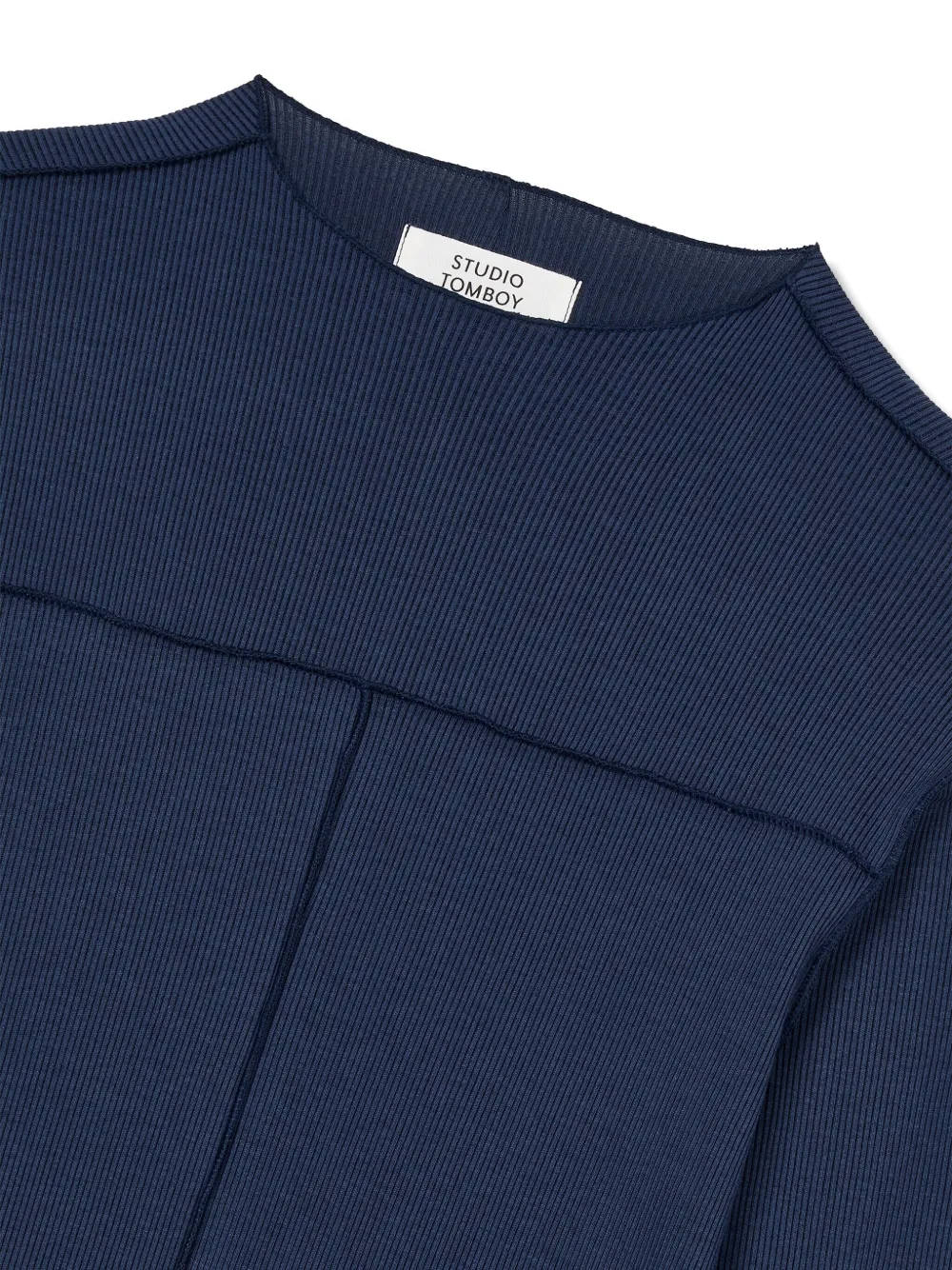 Studio Tomboy Corduroy T-shirt In Blue