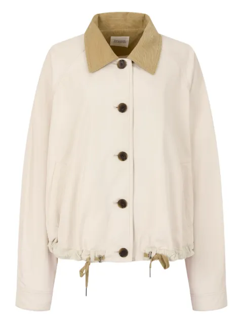 STUDIO TOMBOY corduroy-collar bomber jacket