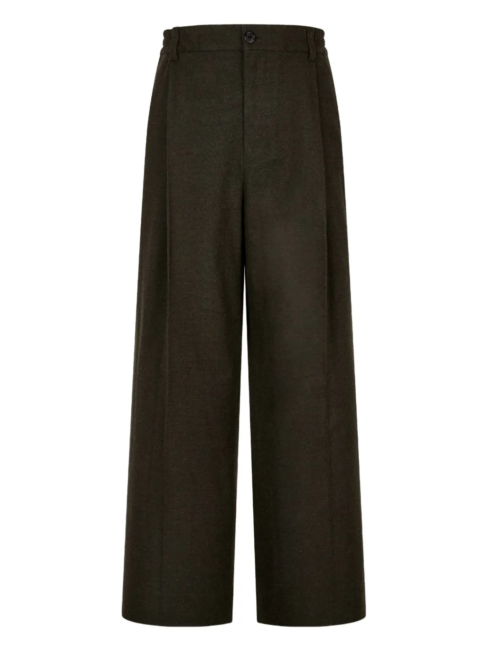 STUDIO TOMBOY button-fastening pleated trousers | Brown | Image 1