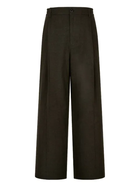 STUDIO TOMBOY pantalones con pinzas y botones