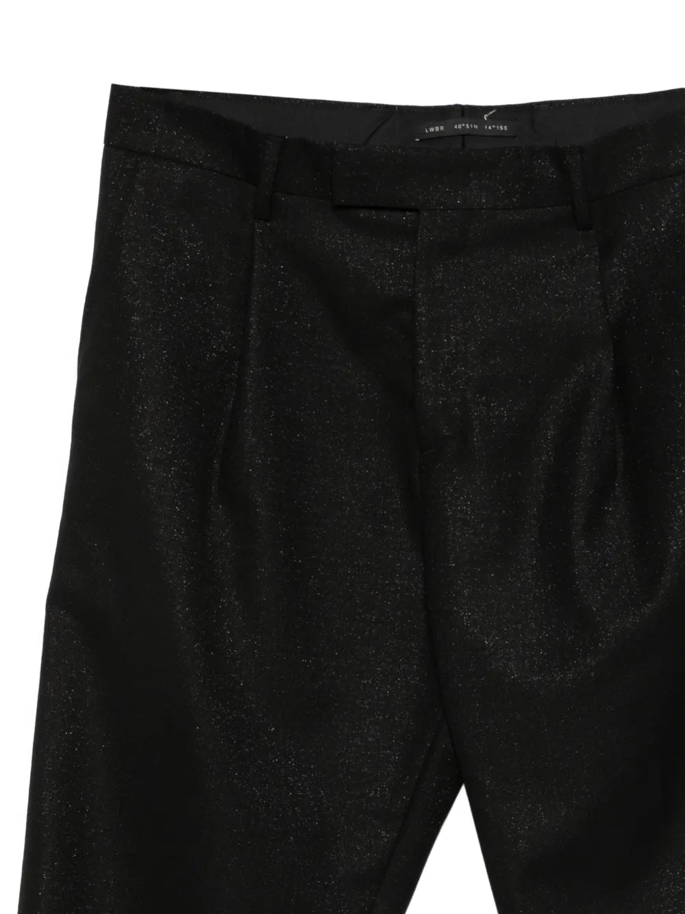 Low Brand Straight broek Zwart