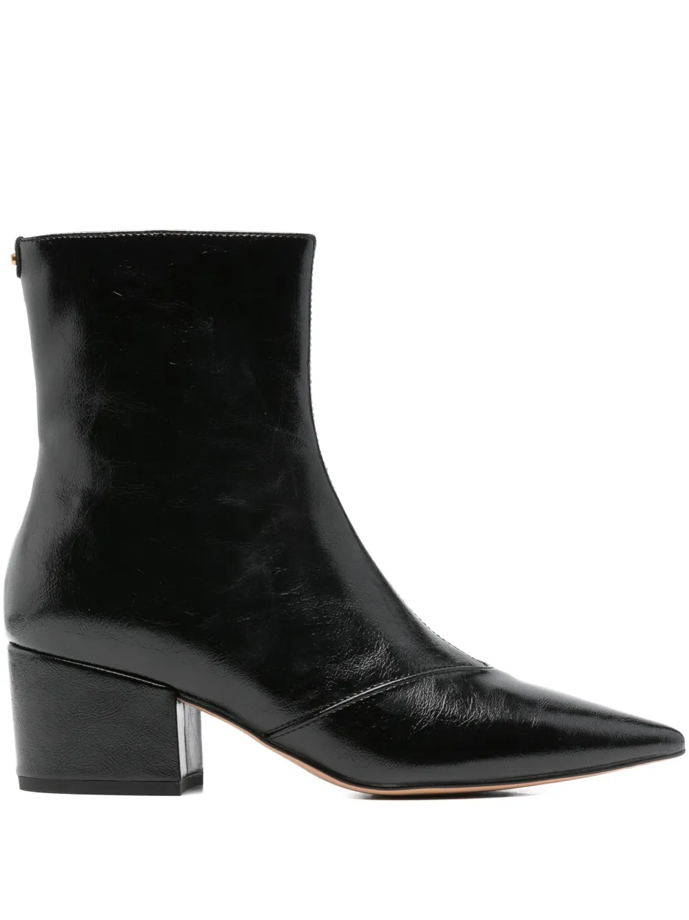 TWINSET botines de piel con tacón de 55mm | negro | Image 1