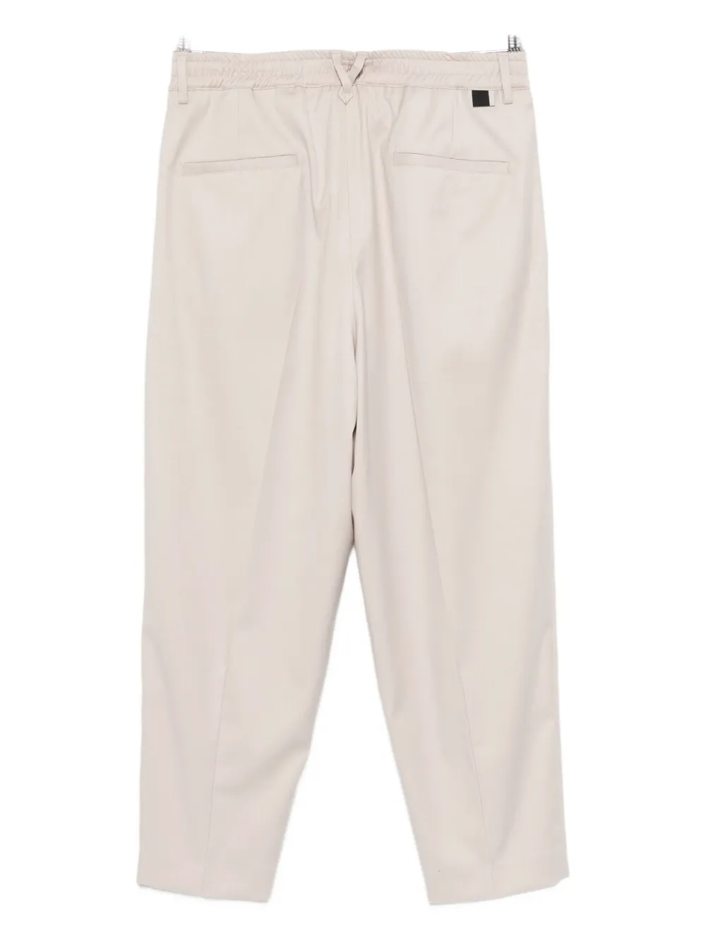 Low Brand pleated straight-leg trousers - Beige