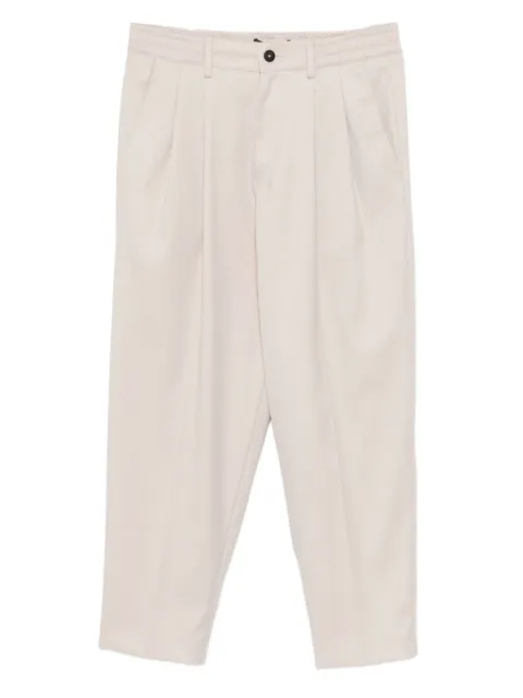 Low Brand Calça reta com pregas