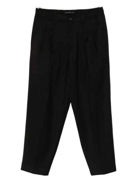 Low Brand pleated wide-leg trousers