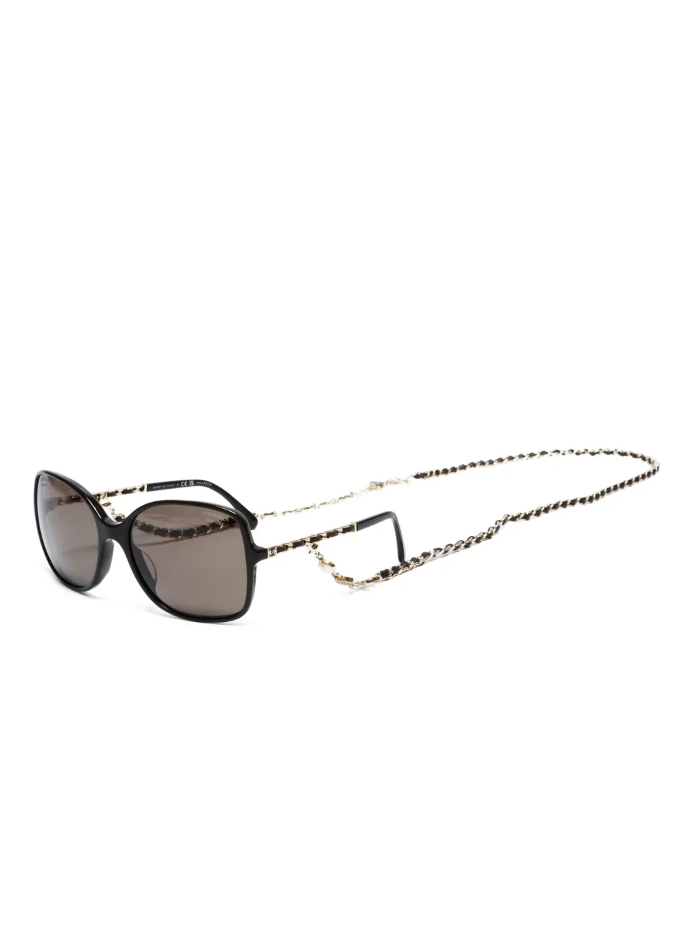 CHANEL Pre-Owned 2020s chain-detail sunglasses | Image 2