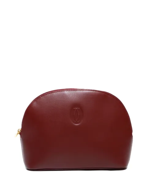 Cartier  1990-2000s Must de Cartier pouch
