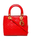 Christian Dior Pre-Owned 2000-2015 medium Lady Dior two-way handbag - Red