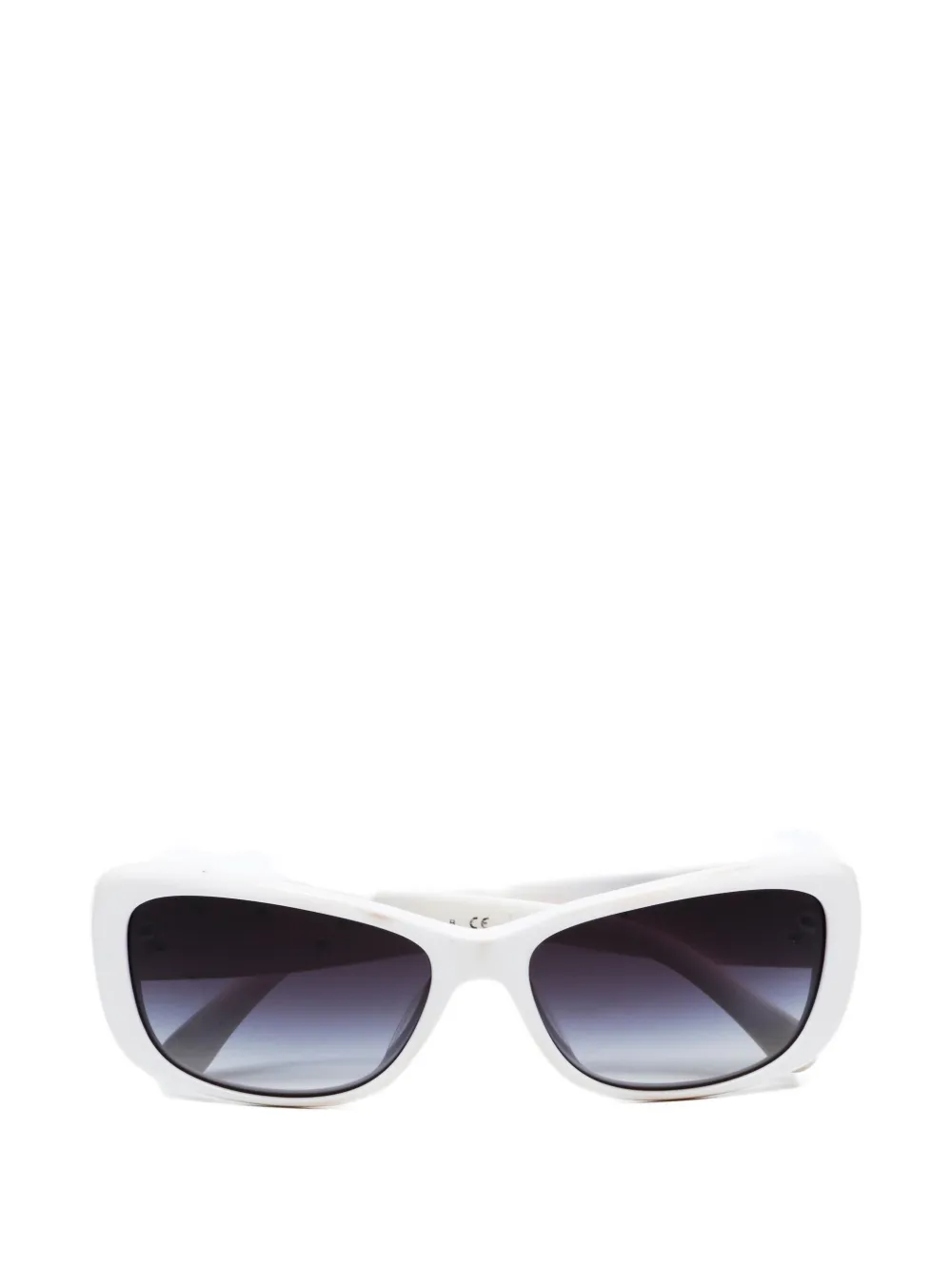 CHANEL Pre-Owned 2000s Camellia sunglasses - Bianco