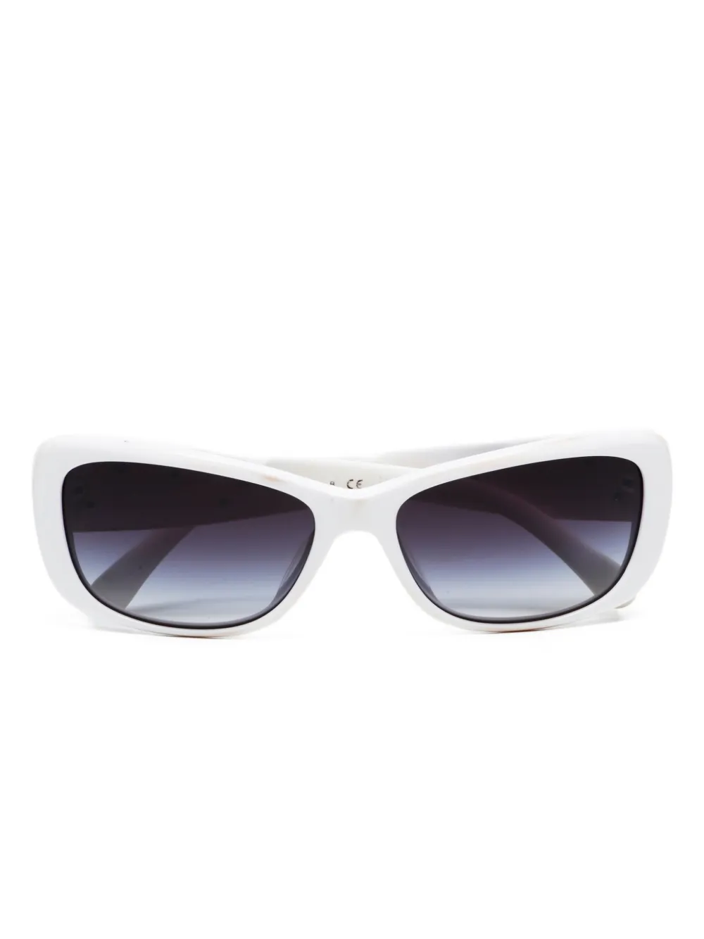 CHANEL Pre-Owned 2000s Camellia sunglasses - Bianco