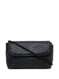 Bottega Veneta Pre-Owned 1990-2000s Intrecciato satin shoulder bag - Black