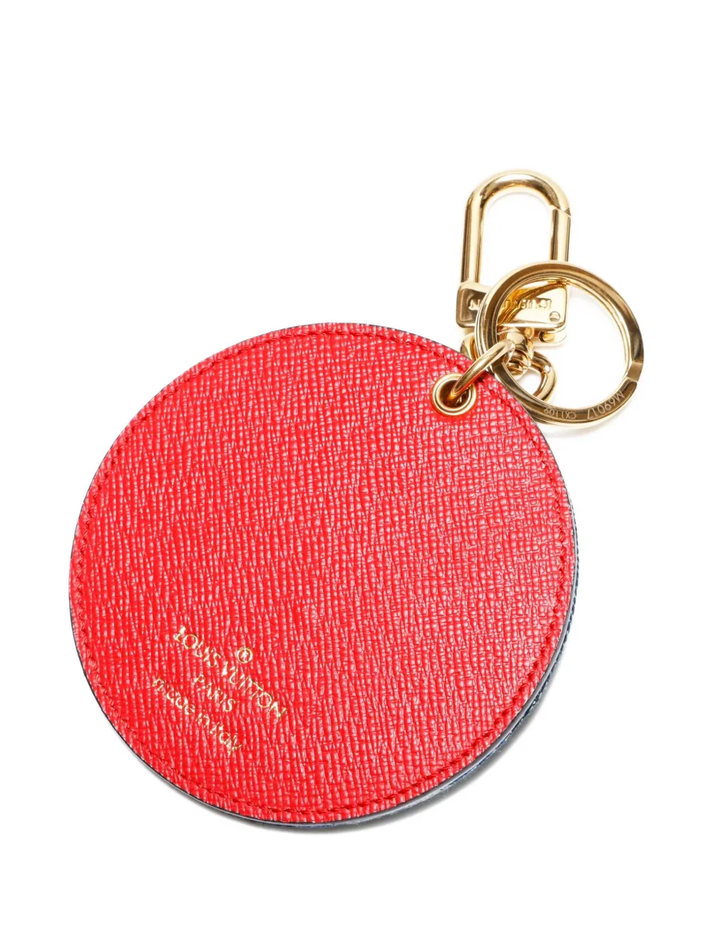 Pre-owned Louis Vuitton 2019 Denim Keychain In Blue