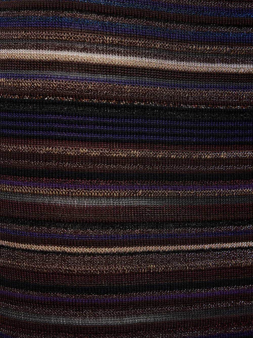 Missoni Striped Midi Skirt In Multi
