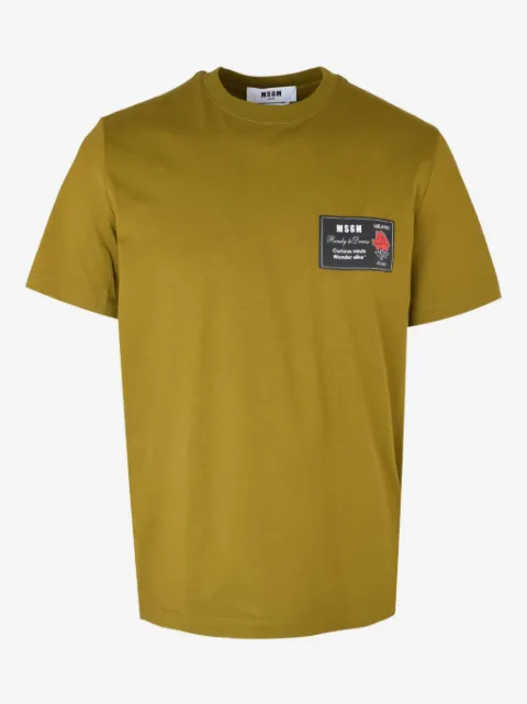 MSGM patch T-shirt