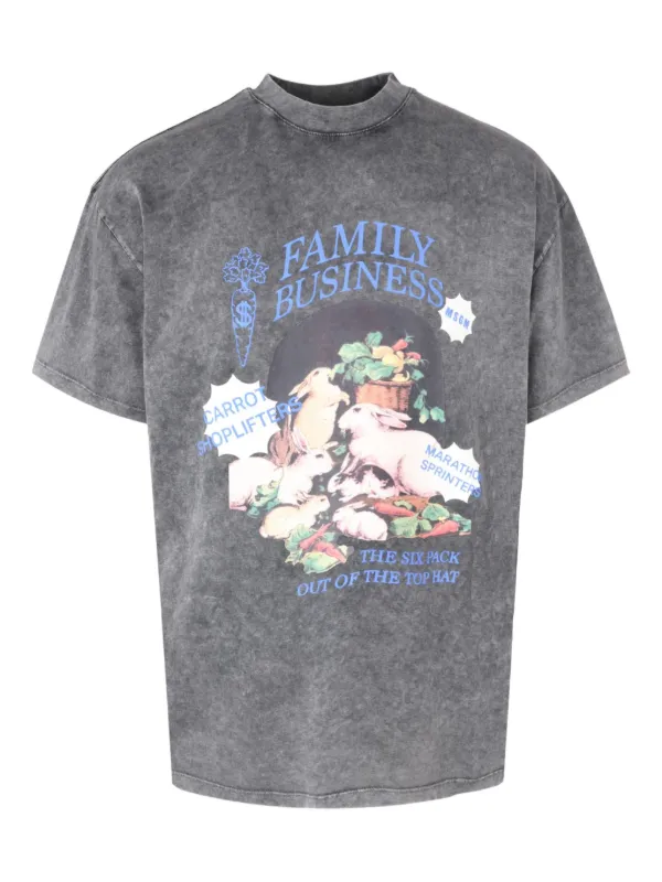 MSGM Graphic T-shirt | Grey | FARFETCH