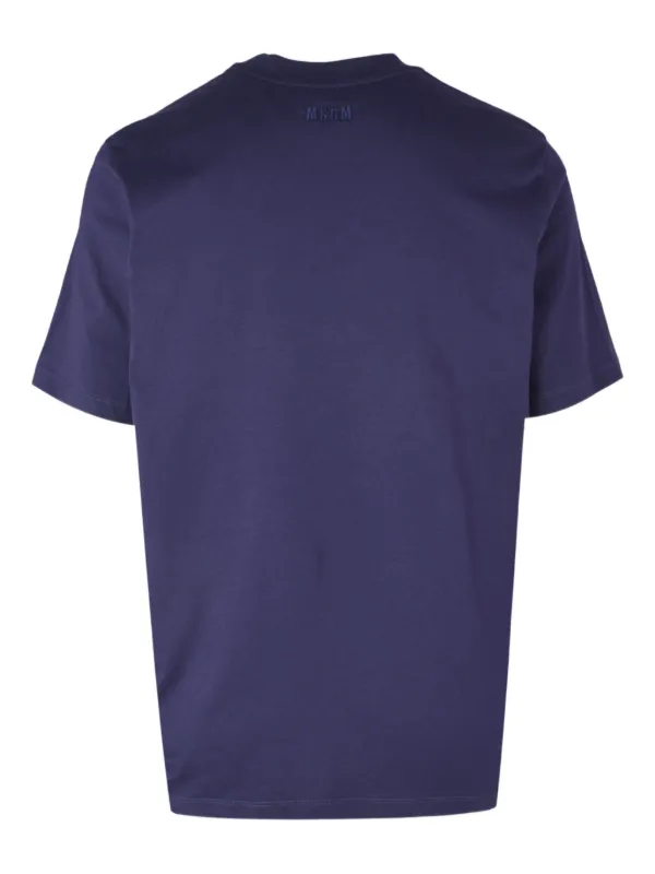 MSGS Tシャツ ブルー xs MSGM ロゴ Tシャツ | ブルー | FARFETCH JP