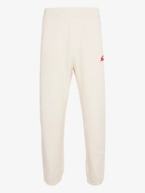 MSGM embroidered fleece track pants