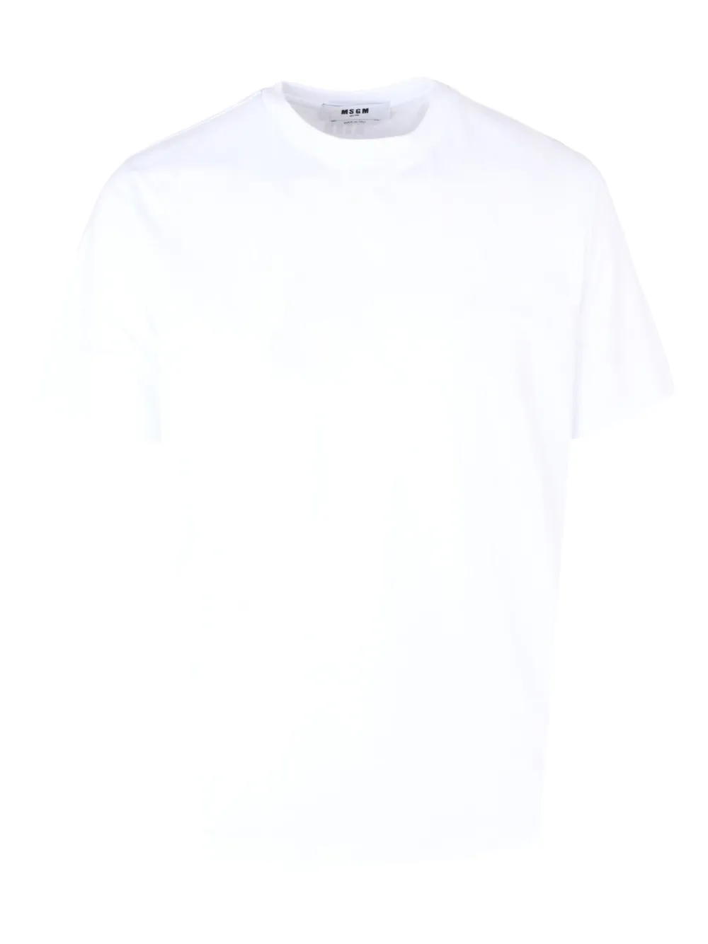 MSGM logo T-shirt - ホワイト MSGM logo T-shirt - ホワイト