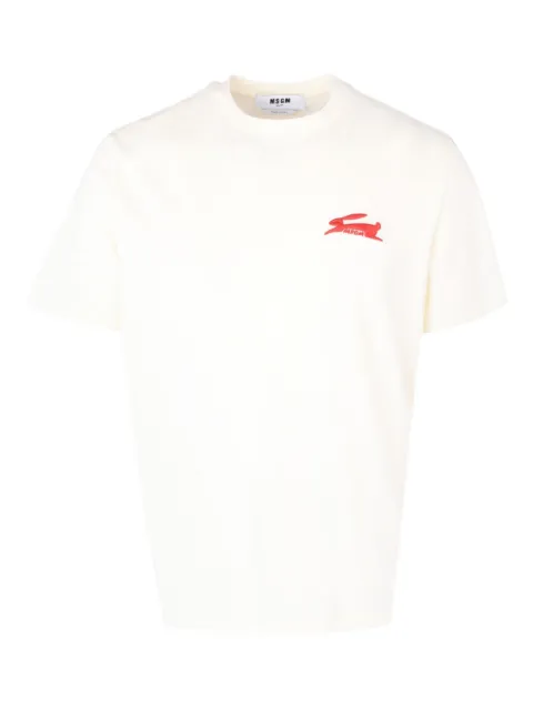 MSGM playera con detalle de conejo