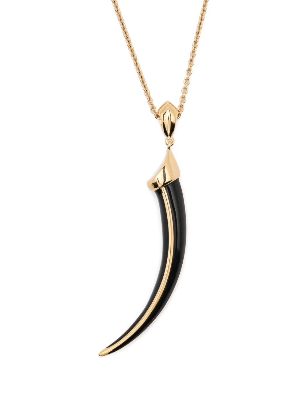 Shaun Leane Sabre Solis-pendant Necklace In Gold