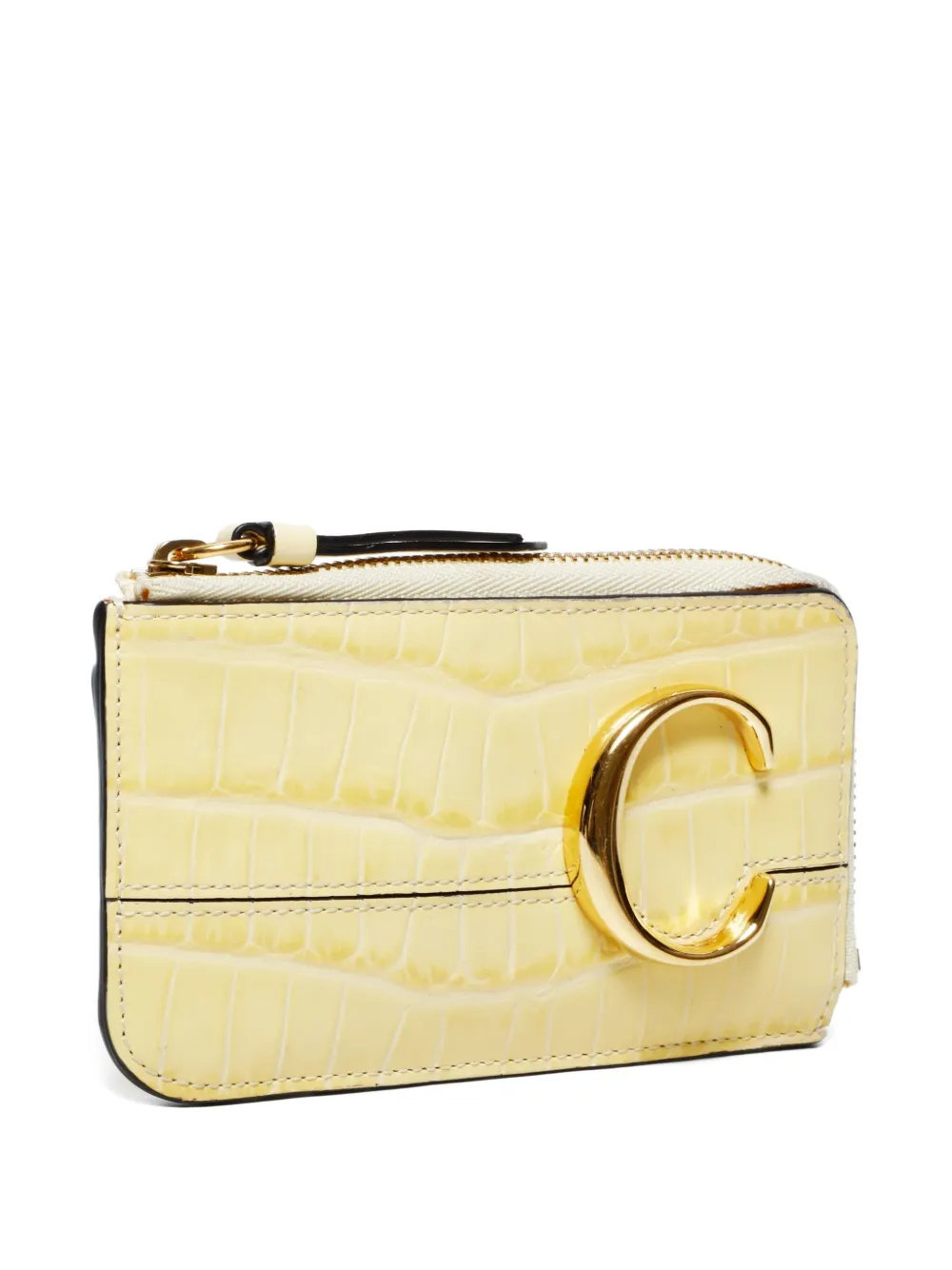 Pre-owned Chloé 2021 Leather Wallet In Yellow
