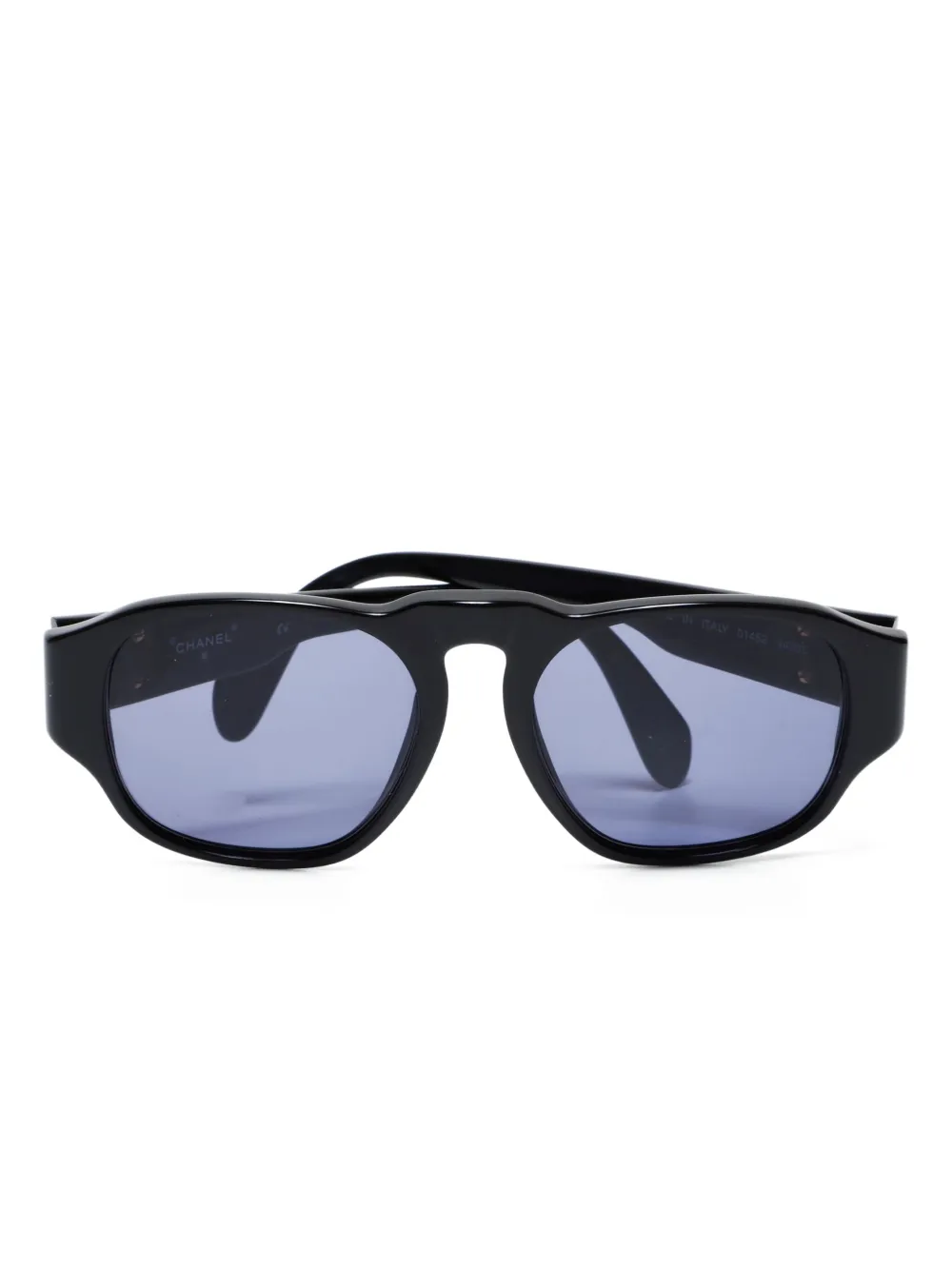 CHANEL Pre-Owned 1990-2000s CC Mark sunglasses - ブラック CHANEL Pre-Owned 1990-2000s CC Mark sunglasses - ブラック