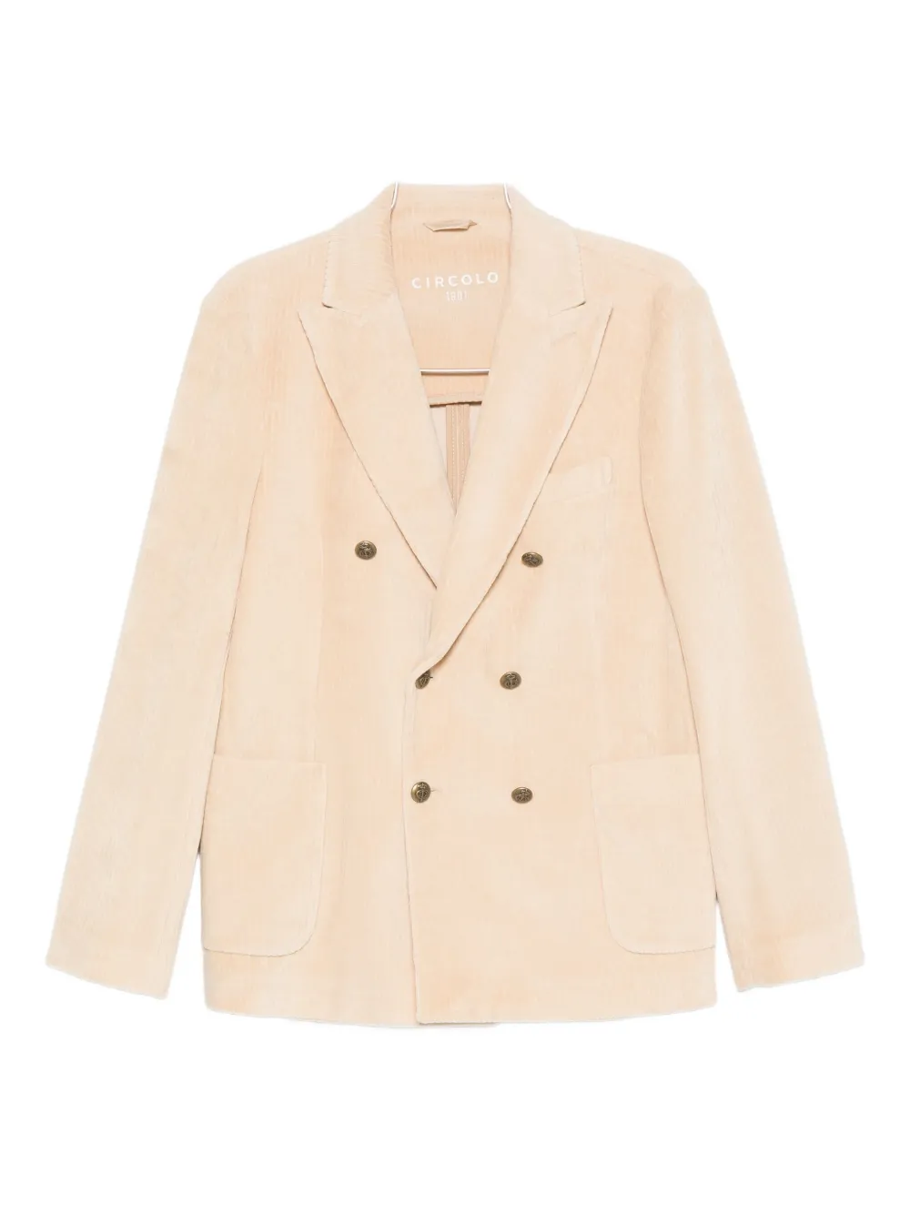 Circolo 1901 Double-breasted Blazer In Multi