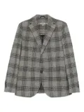 Circolo 1901 plaid blazer - Black