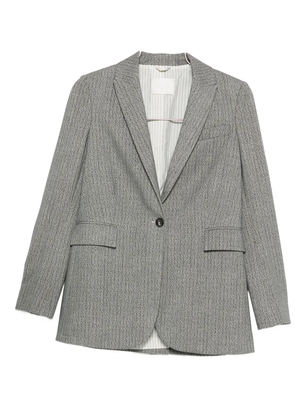Circolo 1901 single-breasted blazer | Grey | Image 1