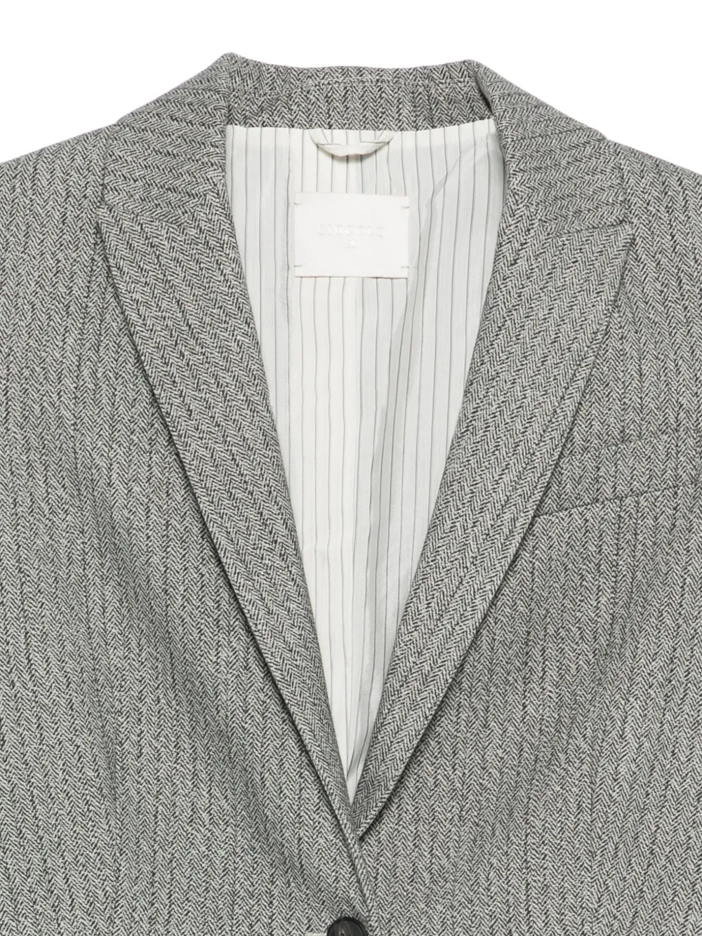 Circolo 1901 Blazer met enkele rij knopen Grijs