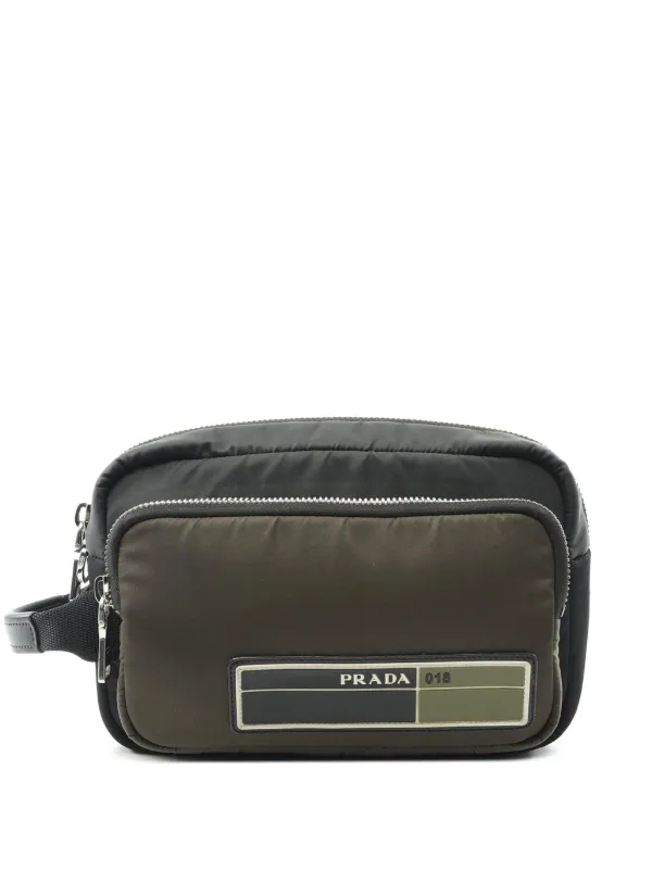 Prada Pre-Owned 2013-2025 Tessuto Multi Pocket Logo clutch bag