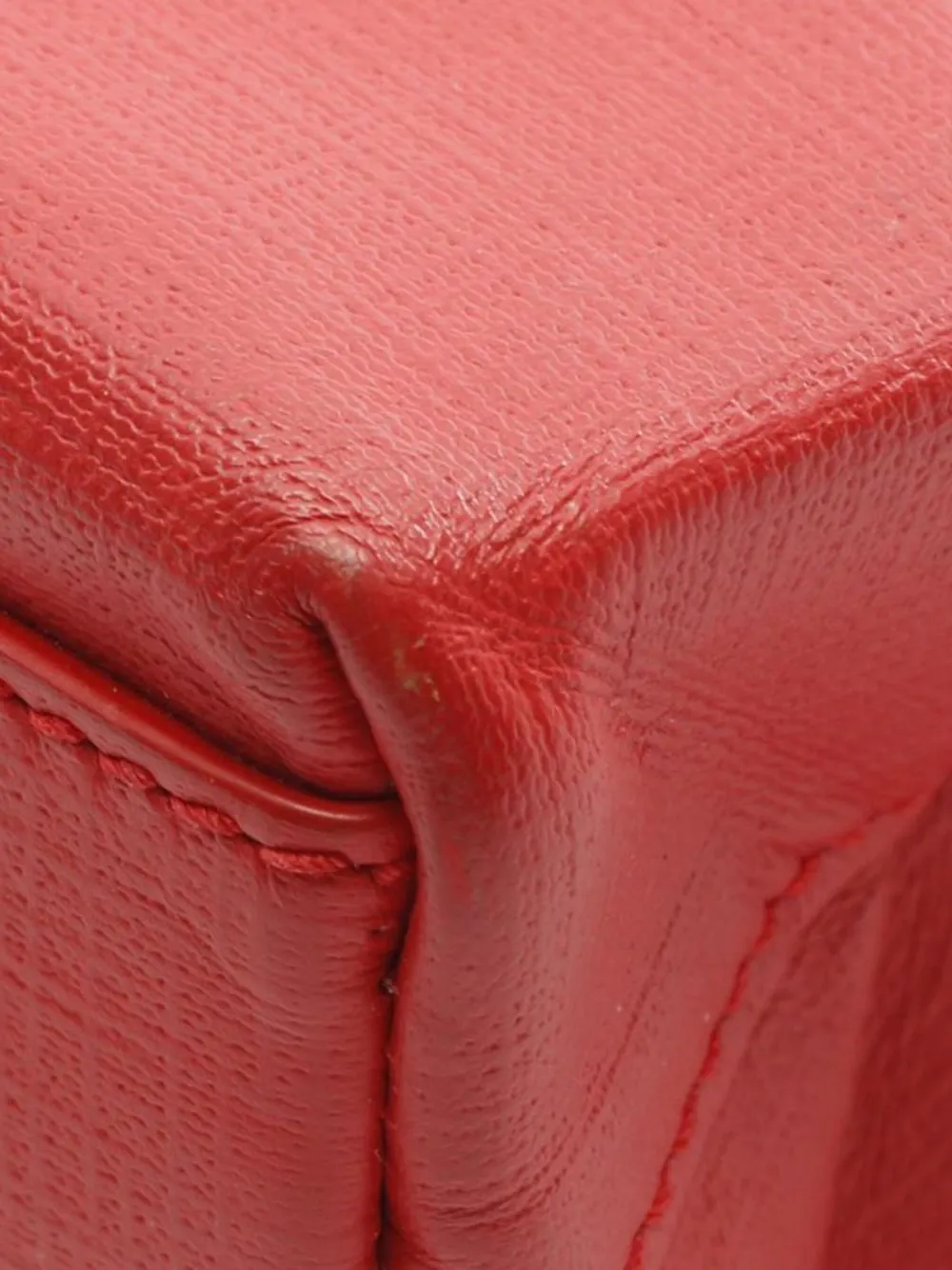 Balenciaga Pre-Owned 2000-2025 XXS Leather Logo Shopping Tote satchel | Pre-Owned | Image 2