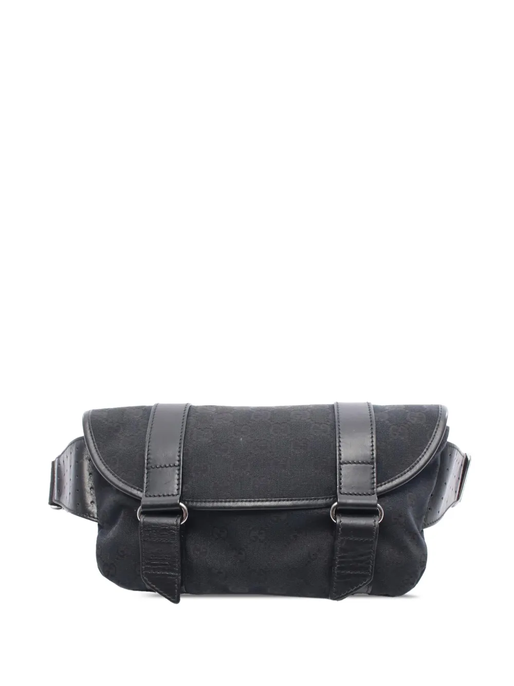 Gucci Pre-Owned 2000-2015 GG Canvas belt bag - ブラック Gucci Pre-Owned 2000-2015 GG Canvas belt bag - ブラック
