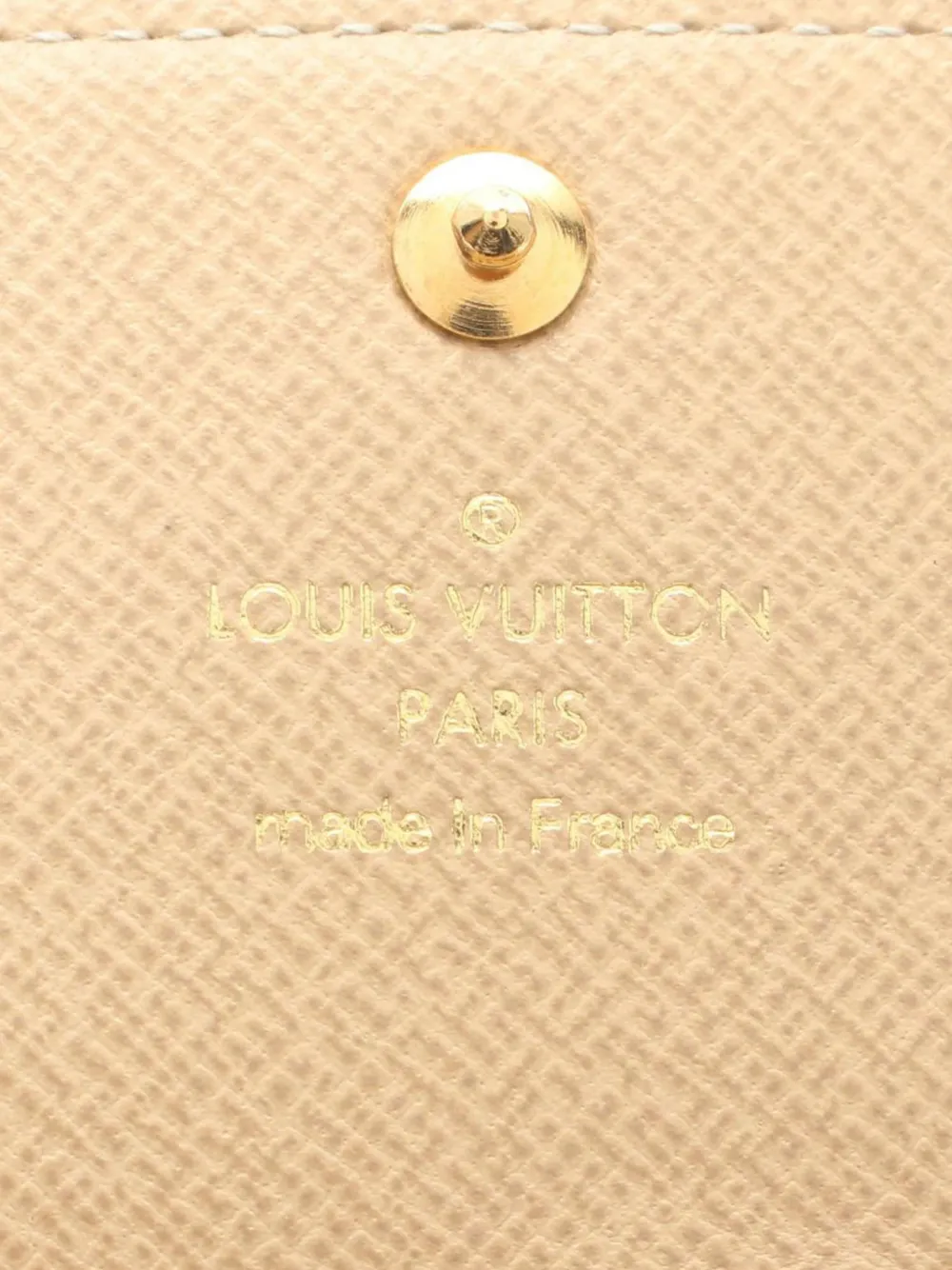 Pre-owned Louis Vuitton 2007 Monogram Dentelle Sarah Wallet Long Wallets In Brown