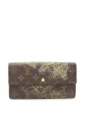 Louis Vuitton Pre-Owned 2007 Monogram Dentelle Sarah Wallet long wallets - Brown