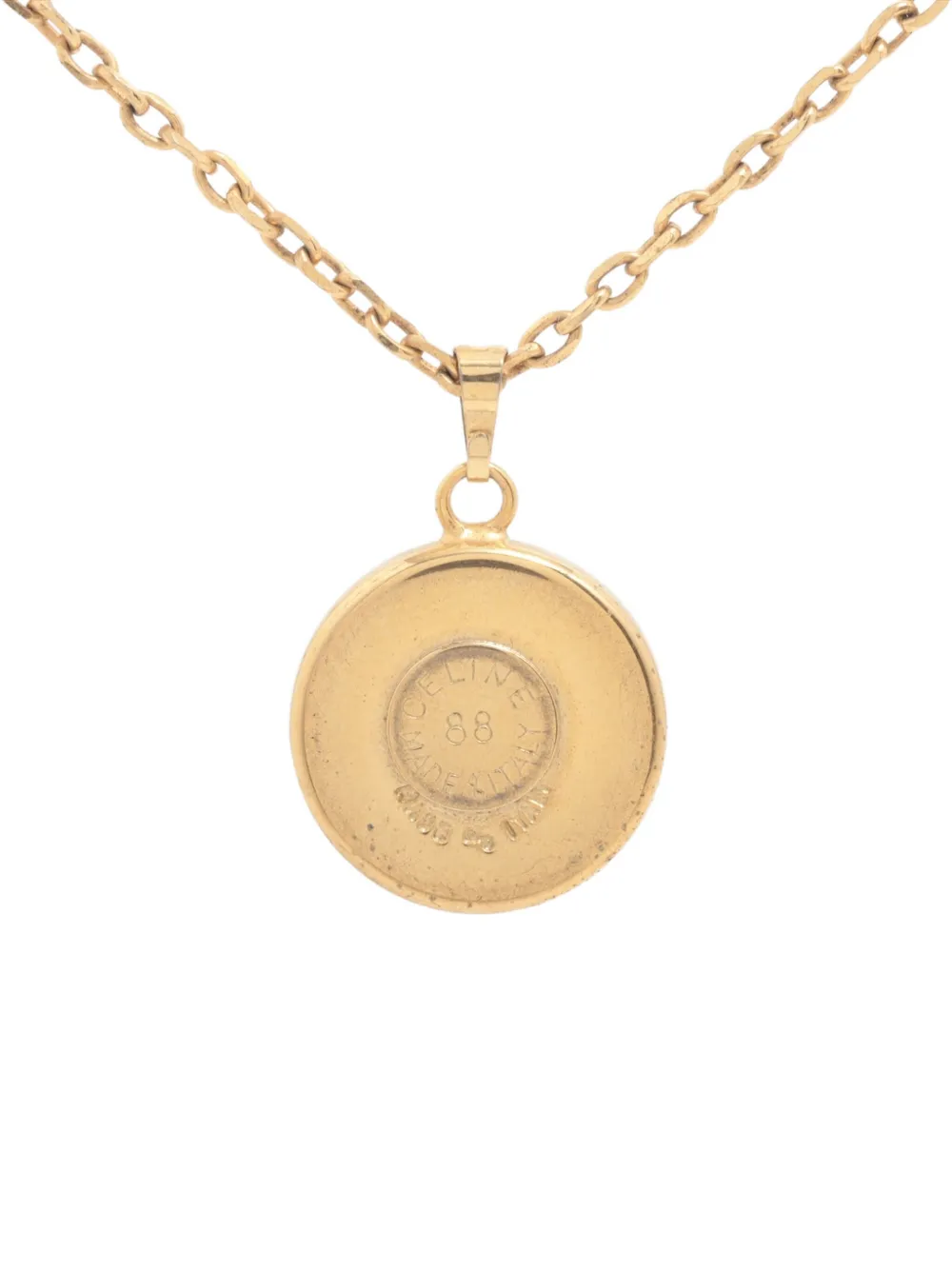Celine Pre-Owned 1980-1990s gold plated necklace | Image 2