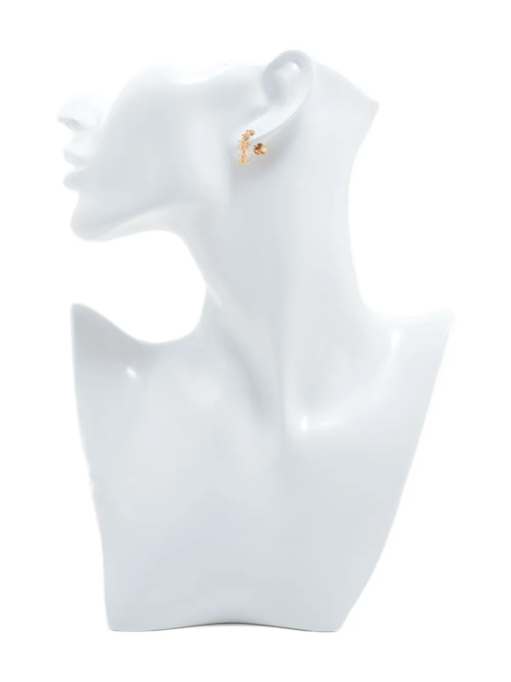 Celine Pre-Owned 2020s Triomphe drop earrings | Image 2