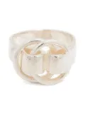 Hermès Pre-Owned 1990-2000 Deux Anneaux ring - Silver