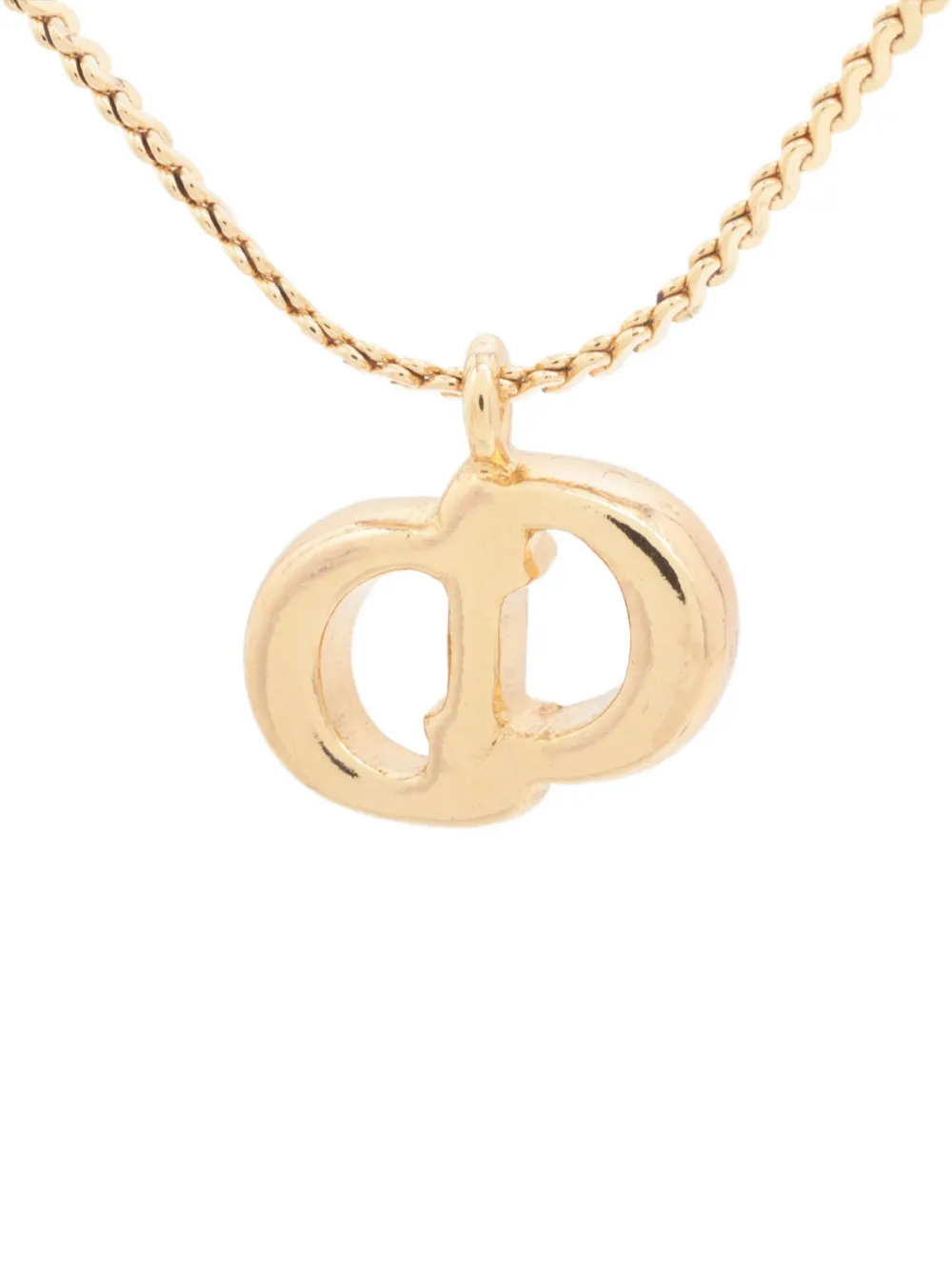 Christian Dior Pre-Owned  1980-1990s CD-pendant necklace | Image 2