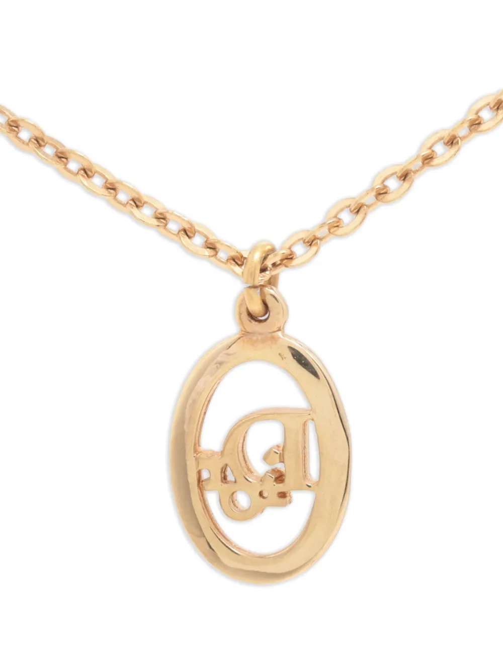 Christian Dior Pre-Owned  Collana con pendente logo 1980-1990 | Image 2