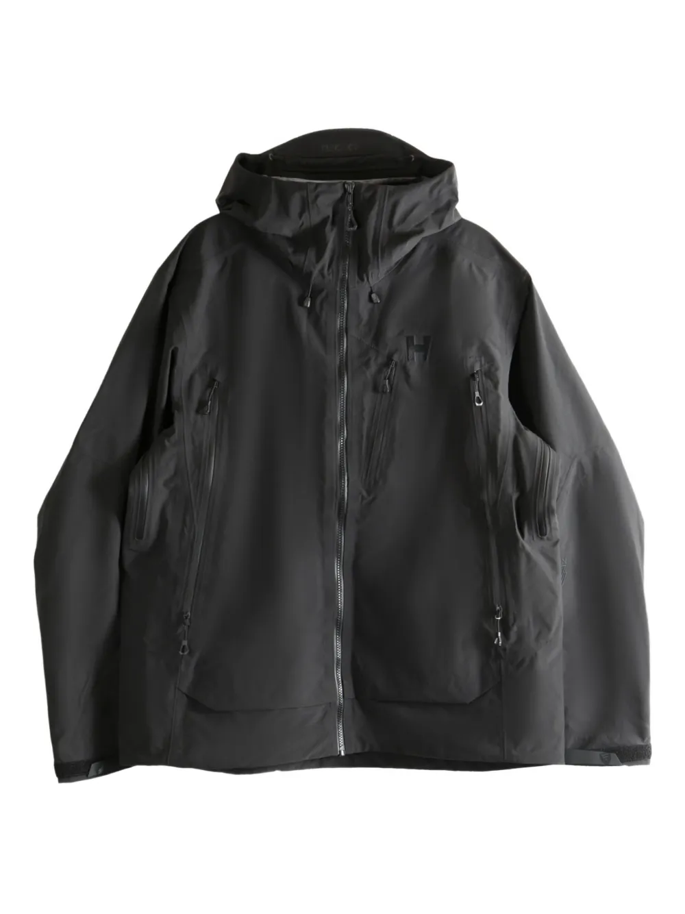 Helly Hansen Odin 9 Worlds hooded jacket | Black | Image 1